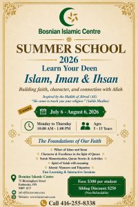 islamic summer school flyer